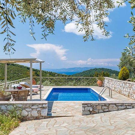 Villa Nektaria Alikias Bagian luar foto