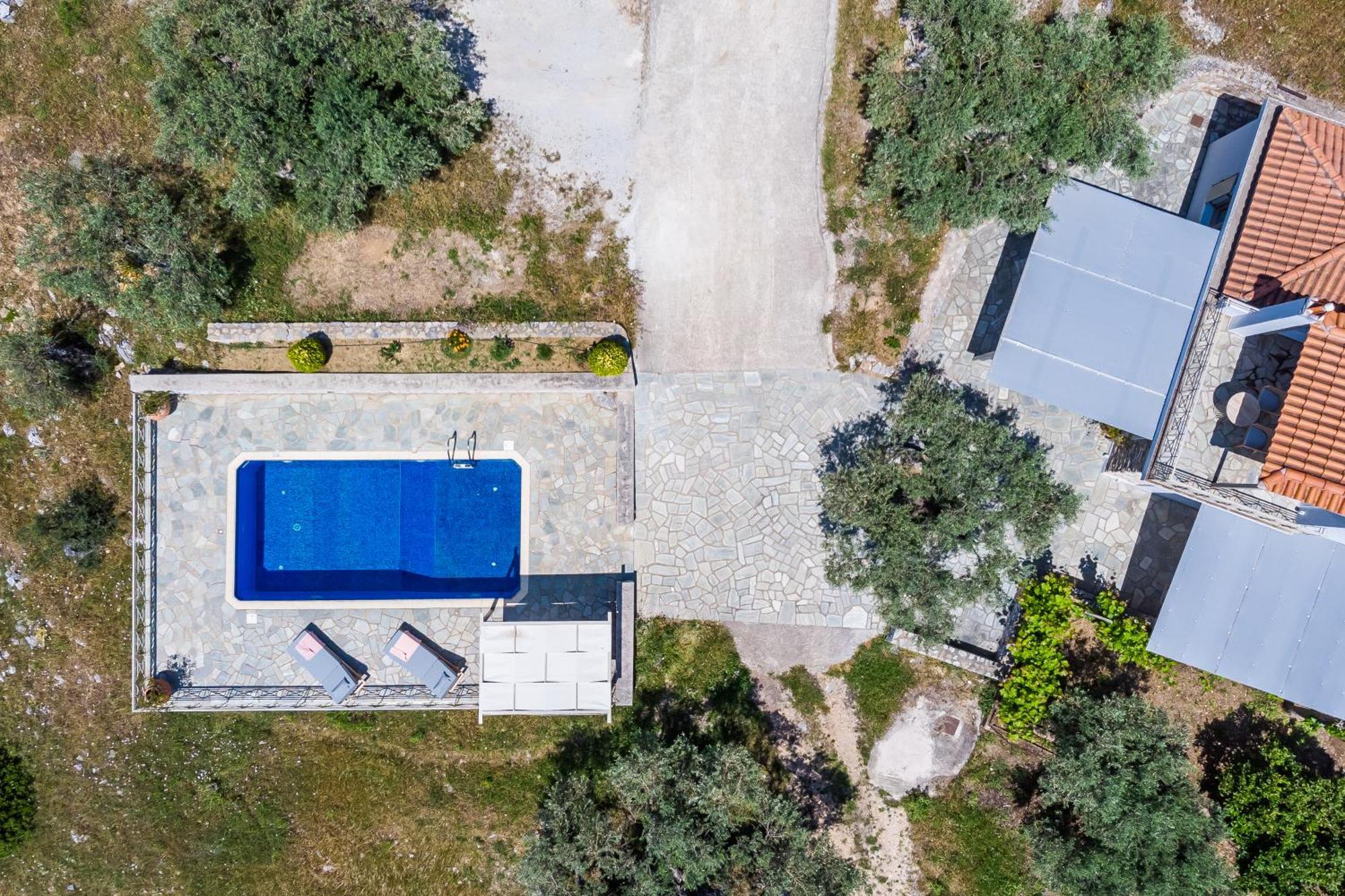 Villa Nektaria Alikias Bagian luar foto