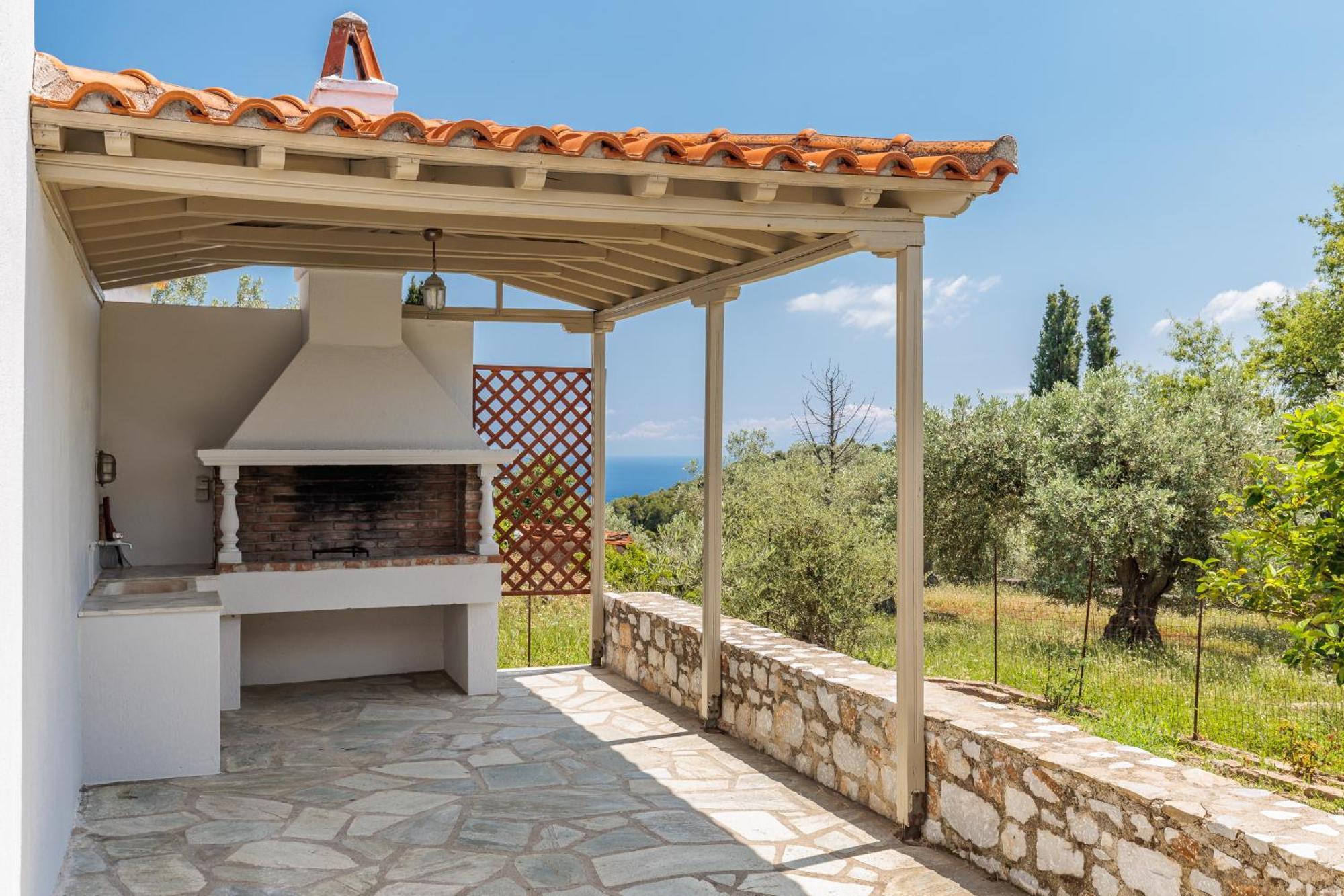 Villa Nektaria Alikias Bagian luar foto