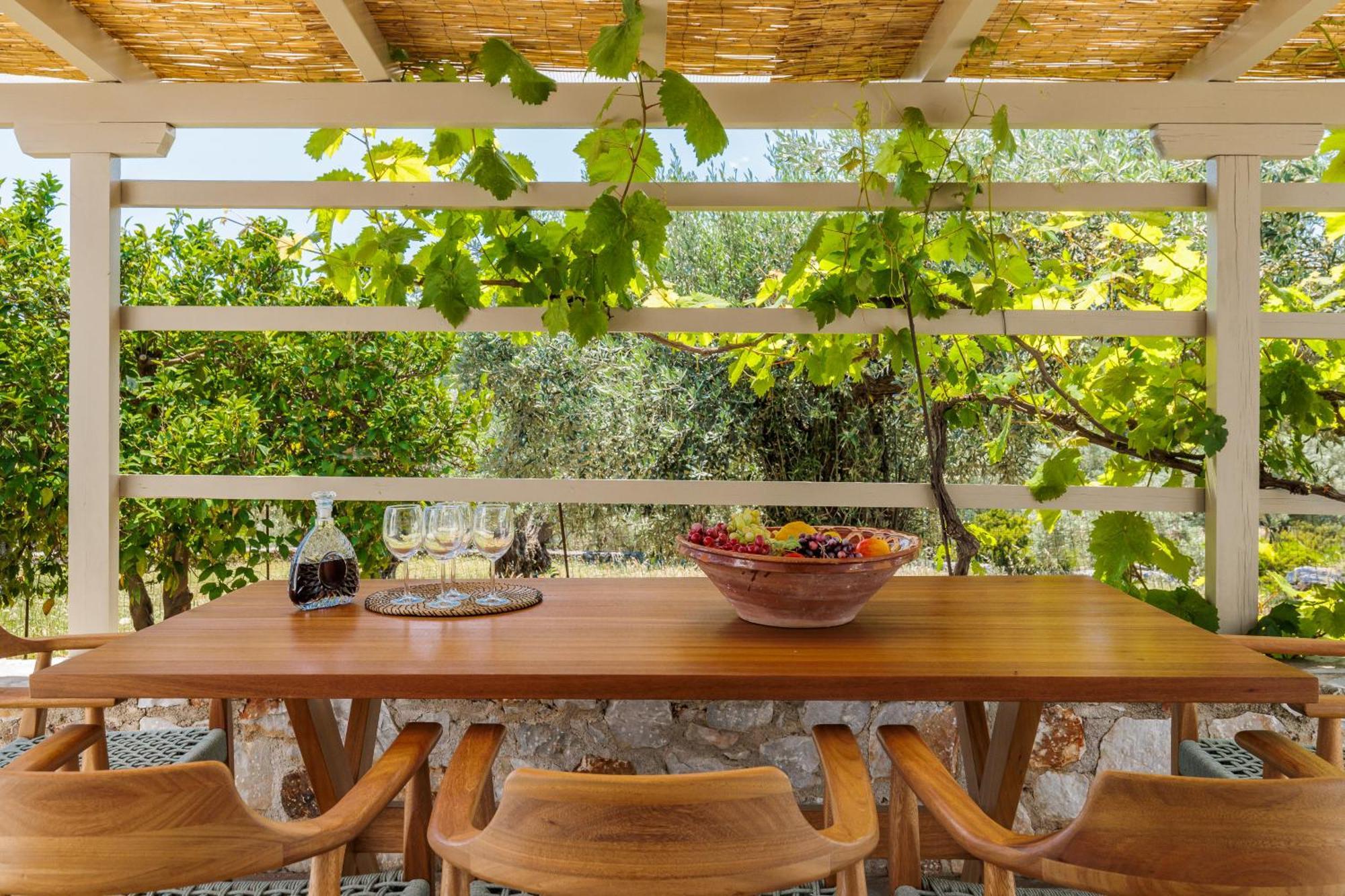 Villa Nektaria Alikias Bagian luar foto