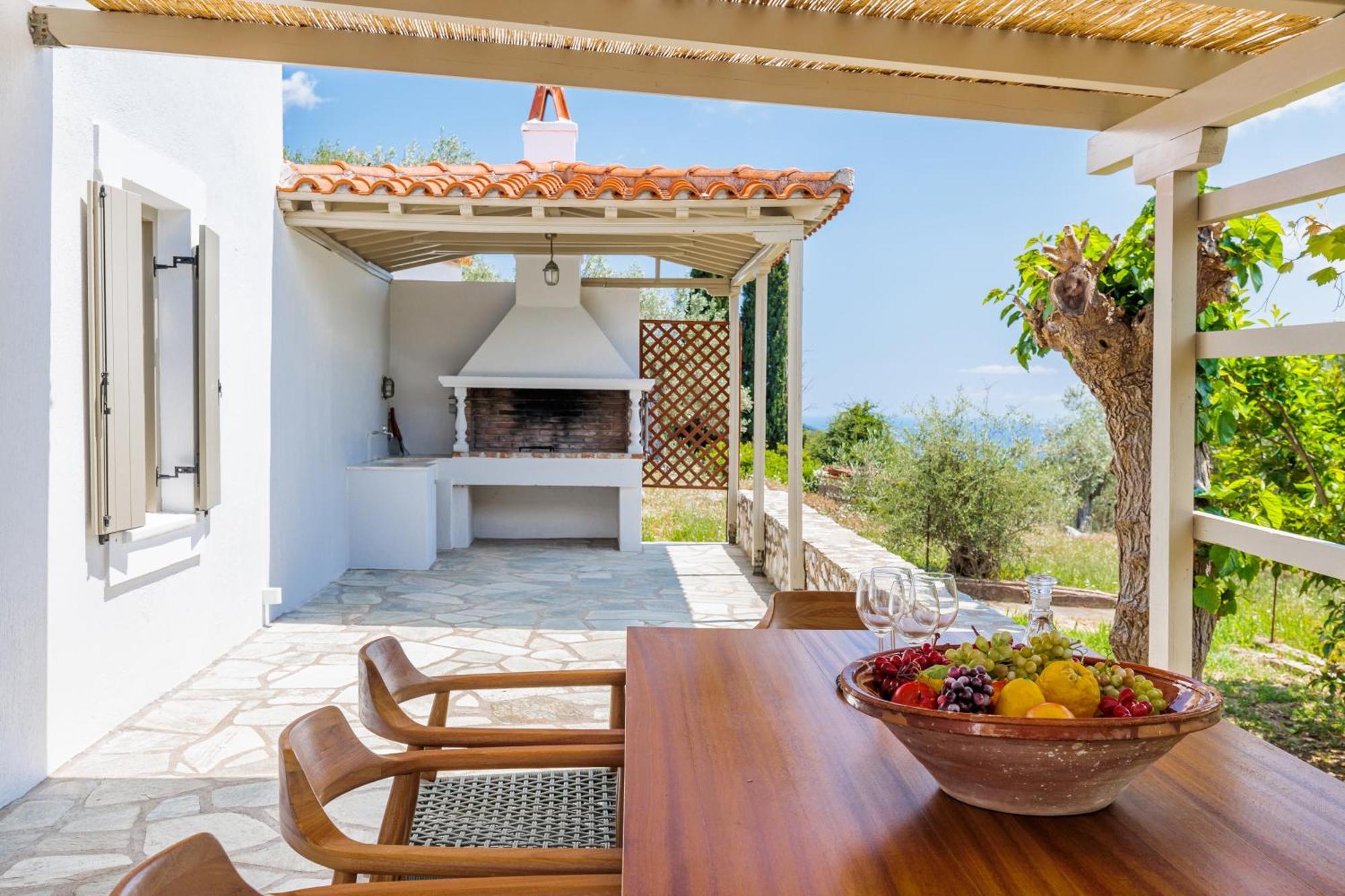 Villa Nektaria Alikias Bagian luar foto
