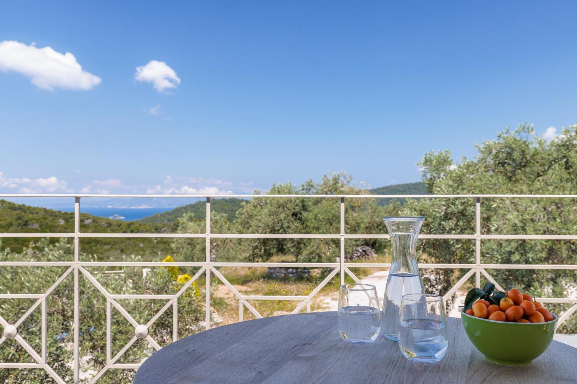 Villa Nektaria Alikias Bagian luar foto