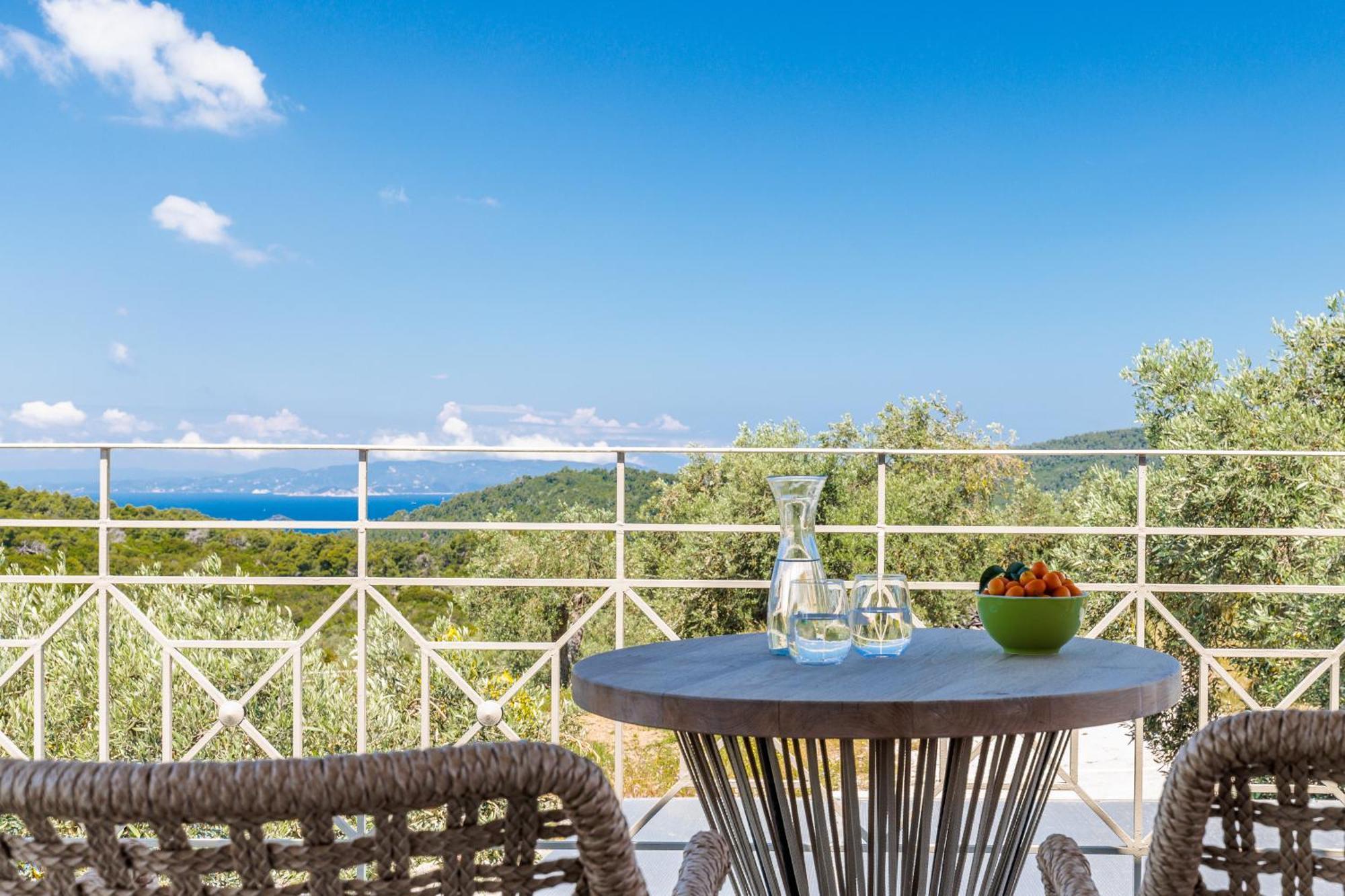 Villa Nektaria Alikias Bagian luar foto
