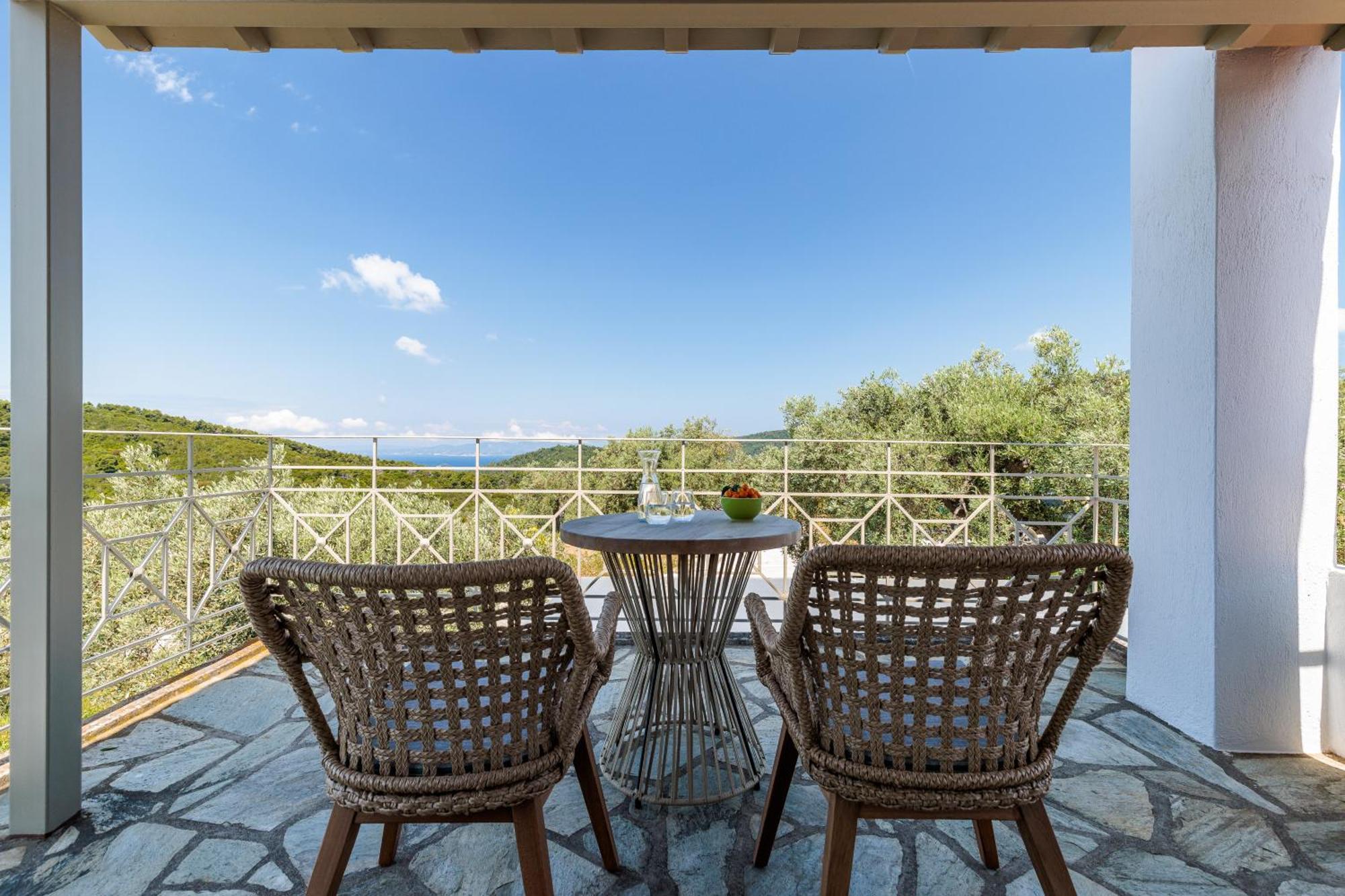 Villa Nektaria Alikias Bagian luar foto